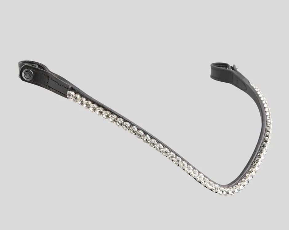 Montar Browband FAIR clear crystal curved