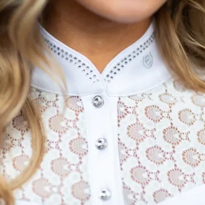 Equestrian Stockholm Crystal Champion White Top
