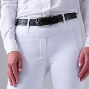 PS of Sweden Monogram Leather Belt