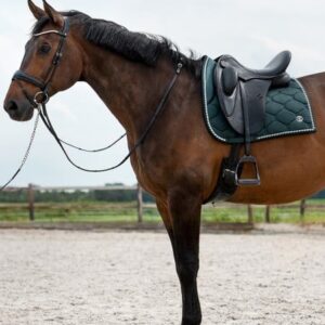 PS of Sweden Midnight Green Dressage Saddle Pad