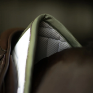 Equestrian Stockholm Dressage Saddle Pad Modern White Striking Valley