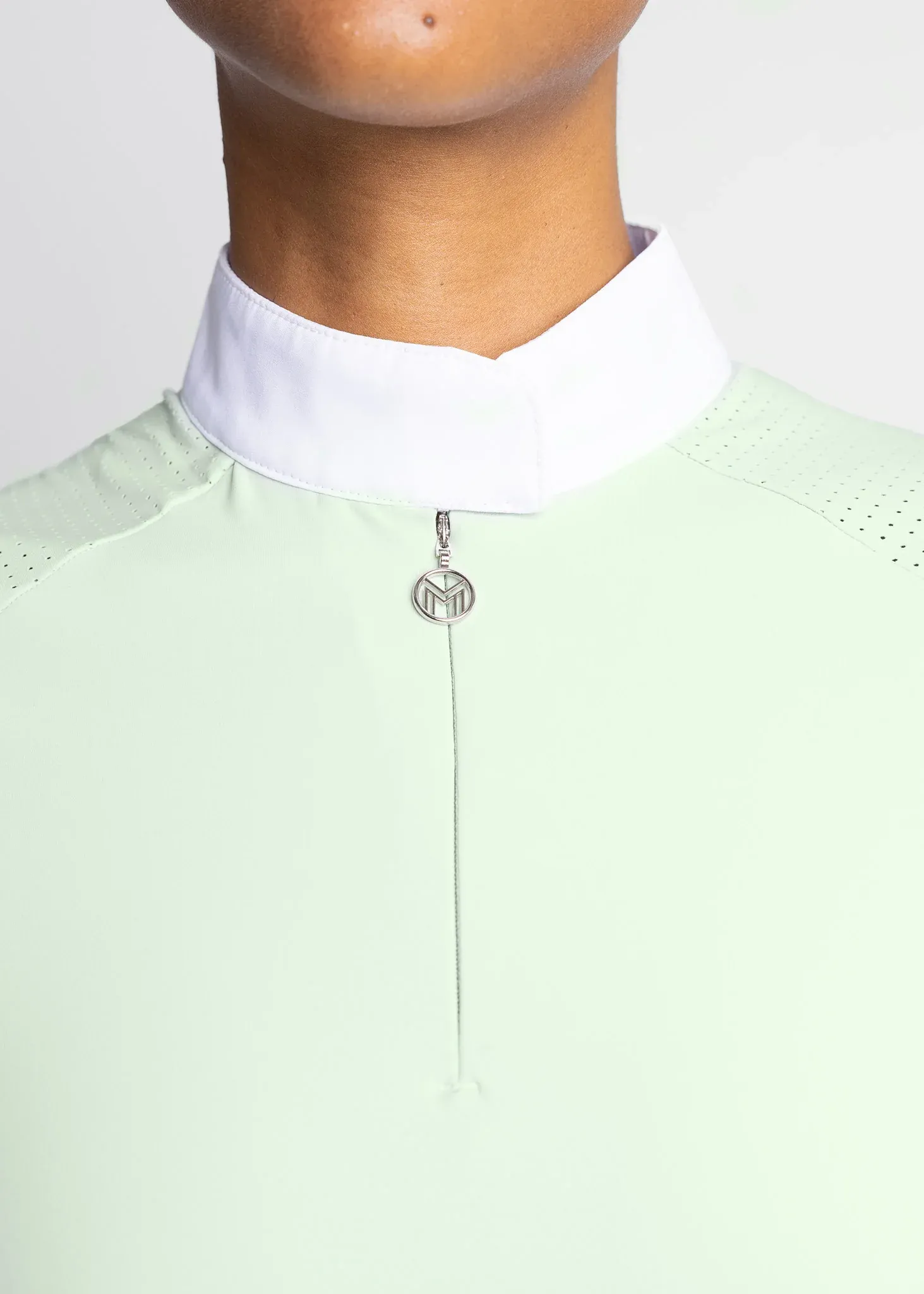 Maximilian Air Short Sleeve Show Shirt Women