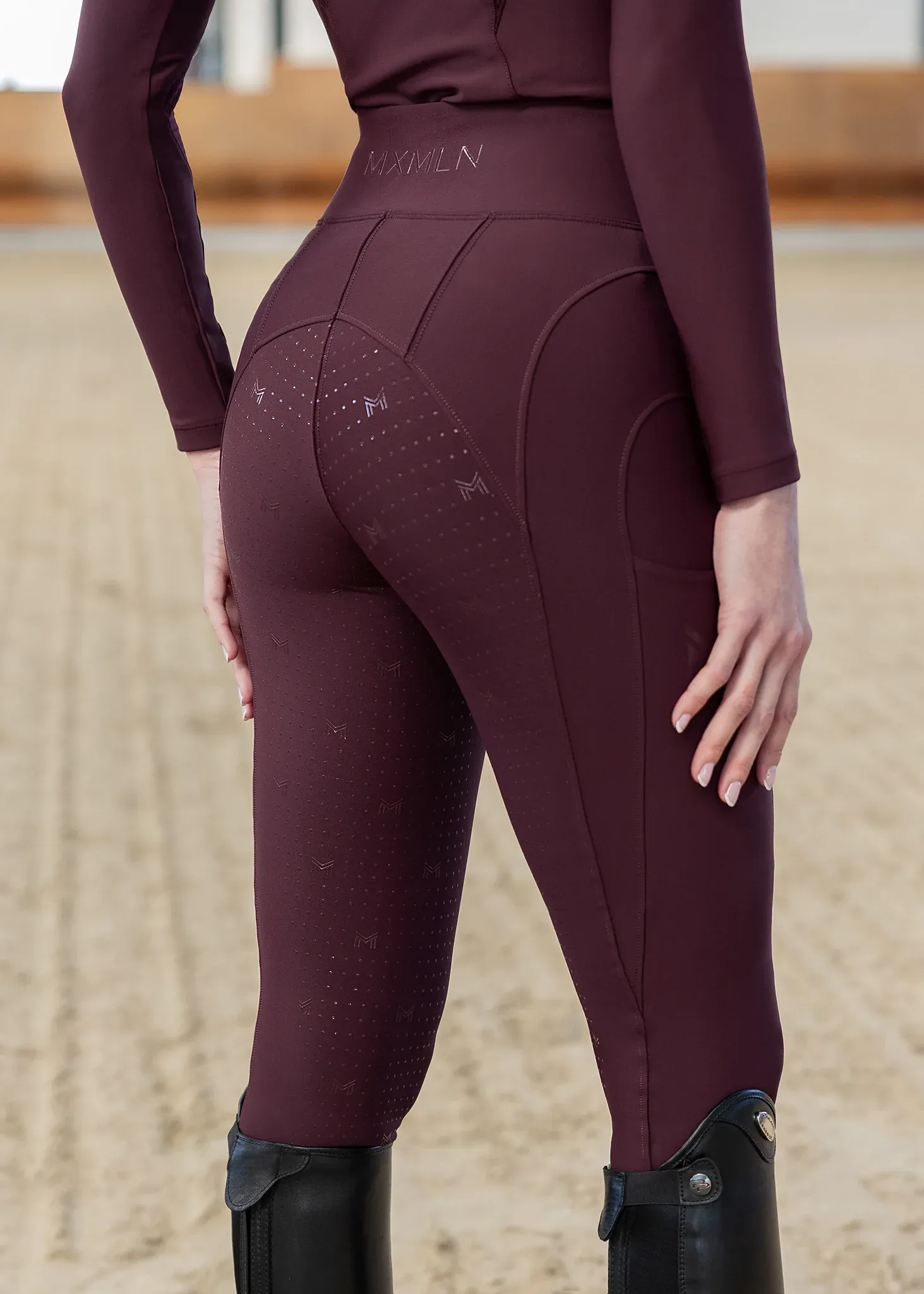 Maximilian Outline Riding Leggings Women