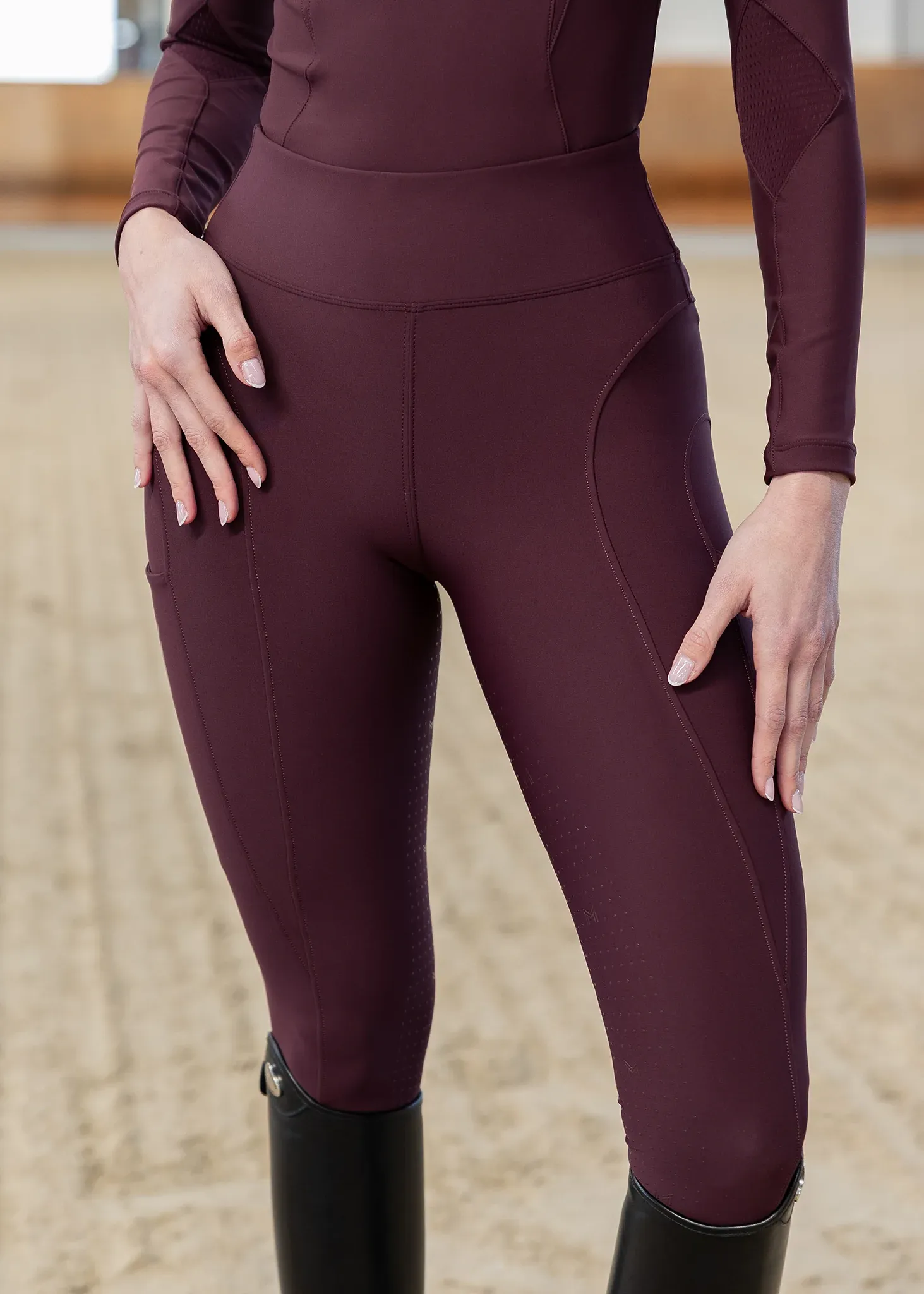 Maximilian Outline Riding Leggings Women