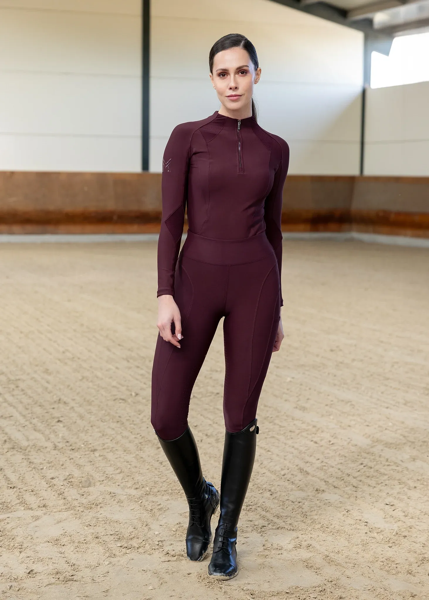 Maximilian Outline Riding Leggings Women