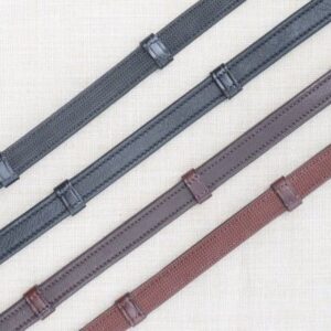 KL Select 5/8" Soft Grip Reins with Stops & Buckle