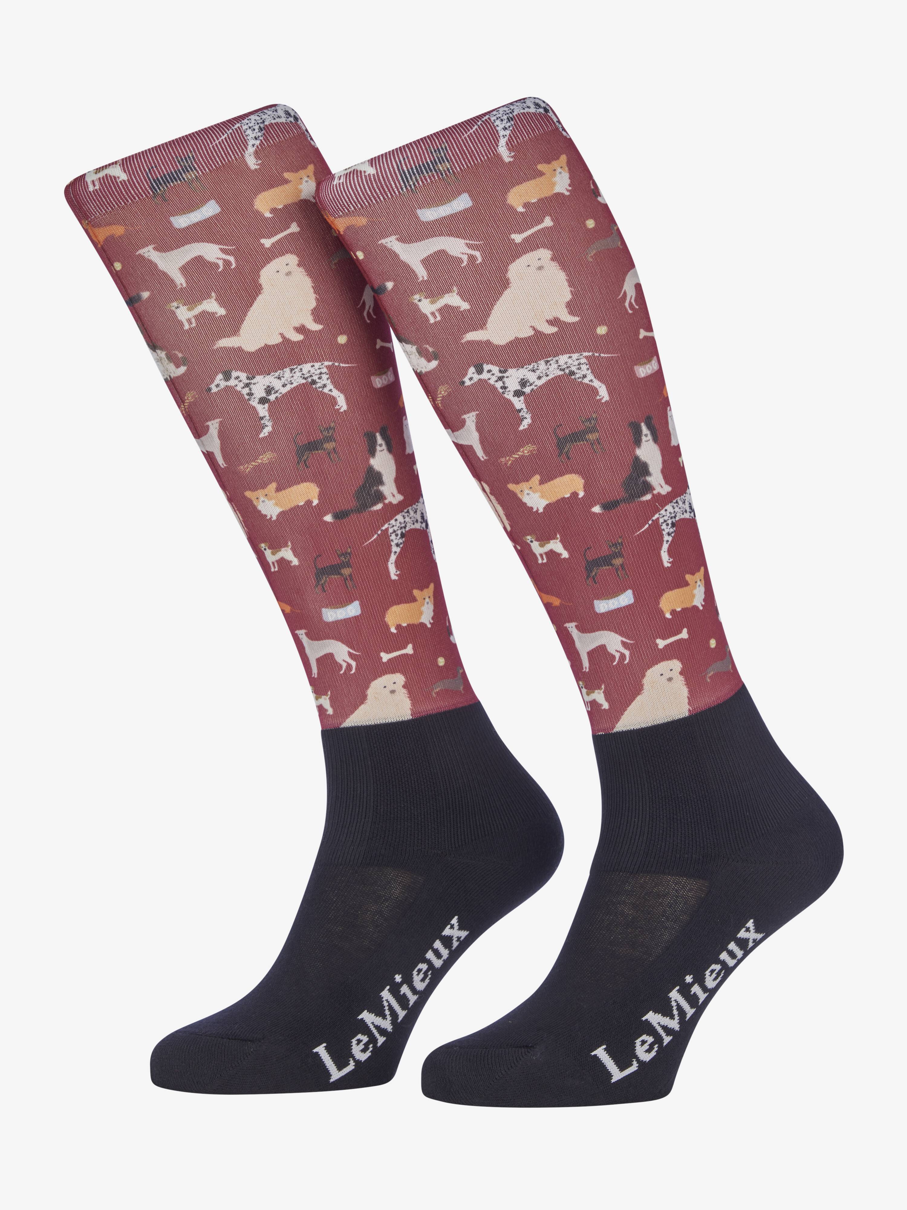 LeMieux Footsie Socks Ember Dogs Adult
