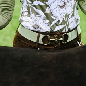 The Novella Snaffle Belt Autumn Sage