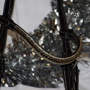 Bridleberry Leather Tack & Co Multi Crystal Beautiful Browband