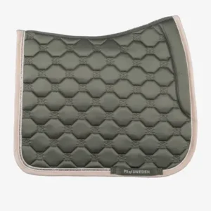 PS of Sweden Vintage Monogram Dressage Saddle Pad Mist Green