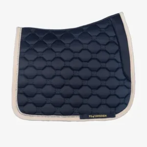PS of Sweden Vintage Monogram Dressage Saddle Pad Navy