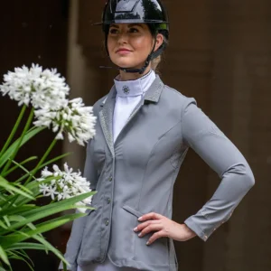 Mrs. Ros Showjacket Sparkle - Grey Silver & Rose Gold