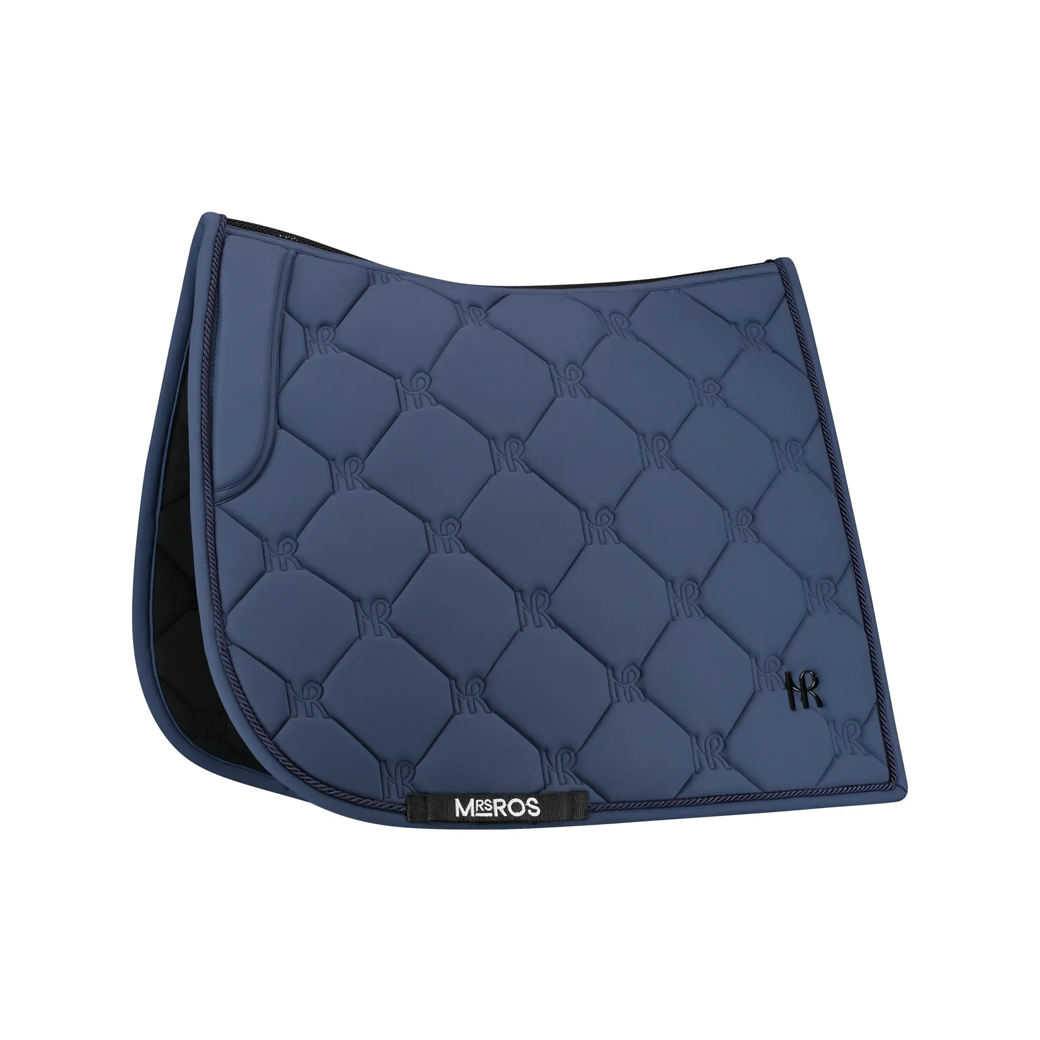 Mrs. Ros Dressage Saddle Pad - Navy - Full