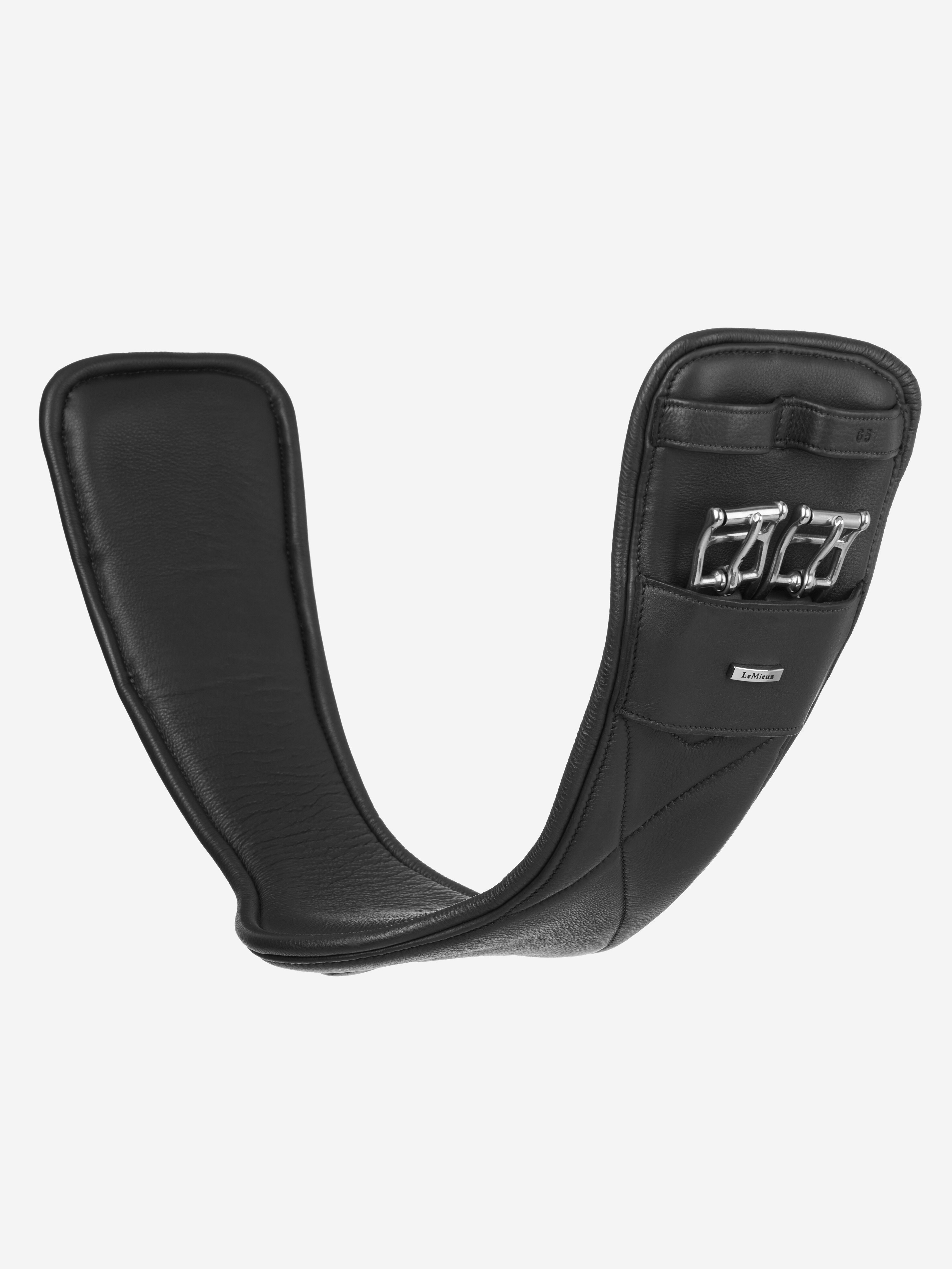 LeMieux Arika Contoured Dressage Girth Brown - 22 inch
