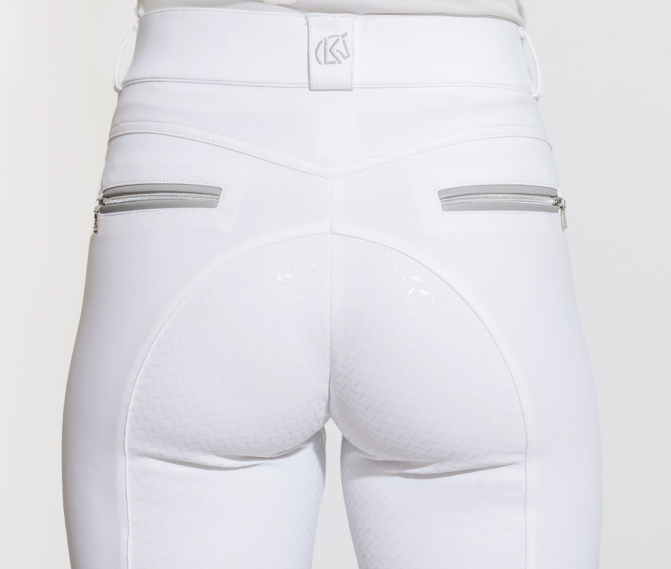 KL Select Gabrielle Full Seat White/Grey