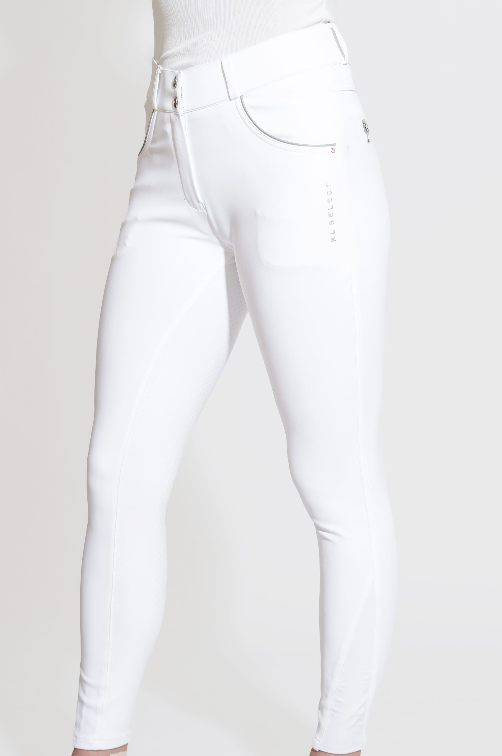 KL Select Gabrielle Full Seat White/Grey