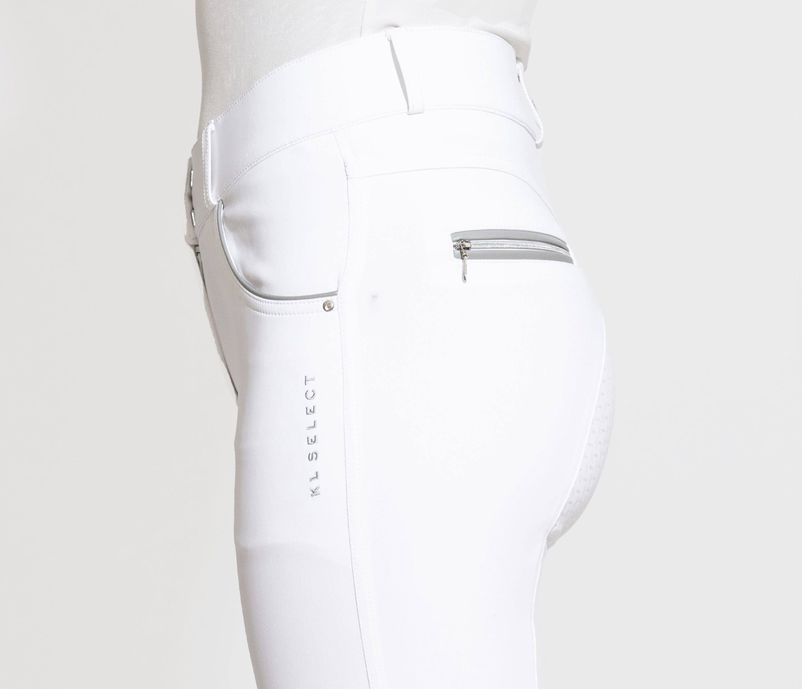 KL Select Gabrielle Full Seat White/Grey